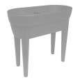 JARDINIERE HAUTE CANCUN GRIS JARDINIERE HAUTE CANCUN GRIS