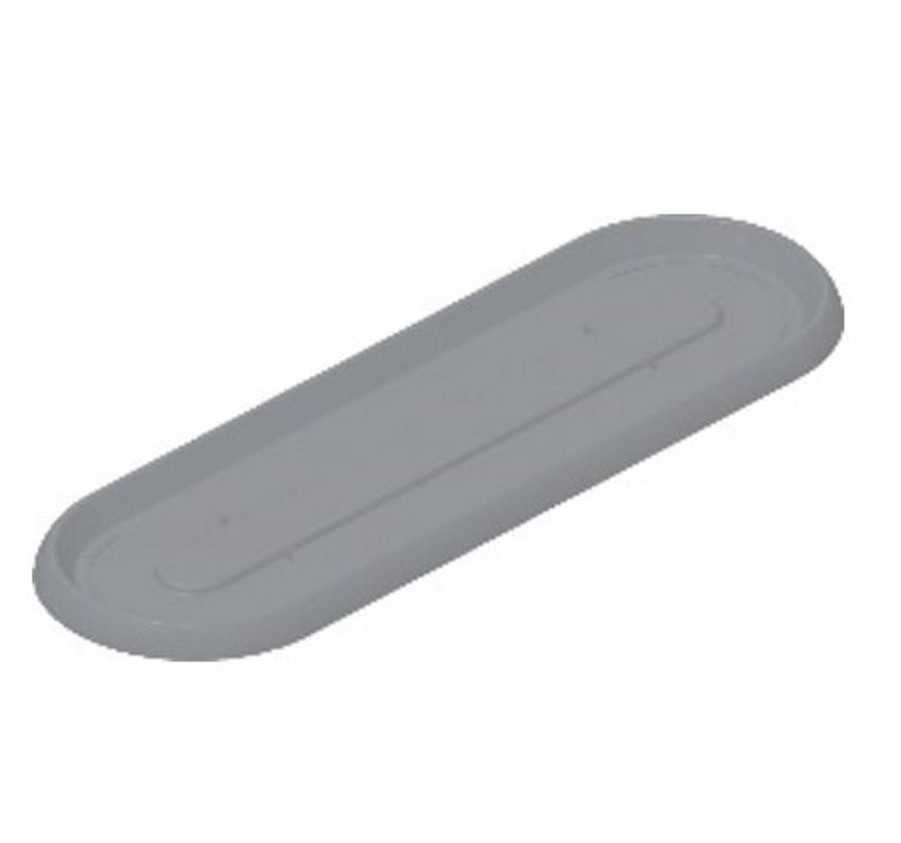 SOUCOUPE GRIS BETON OVAL SOUCOUPE GRIS BETON OVAL