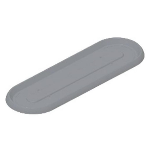 SOUCOUPE GRIS BETON OVAL︱Lory