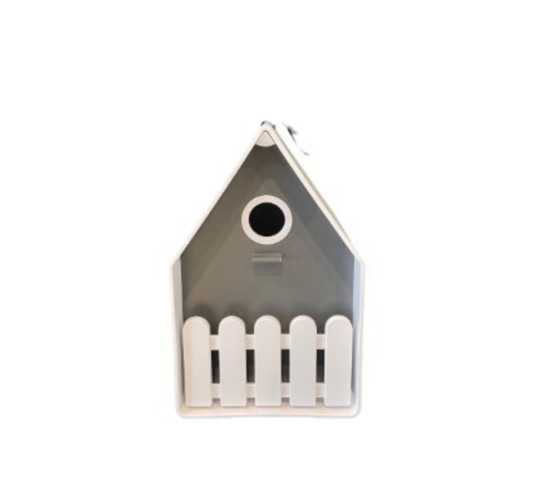 NICHOIR OISEAUX BLANC e GRIS︱Lory