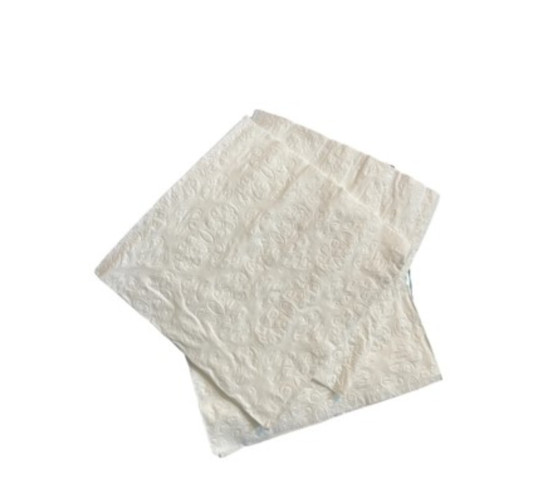 SERVIETTE EN PAPIER BLANC︱Lory