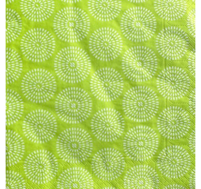 SERVIETTE EN PAPIER ROSACE︱Lory