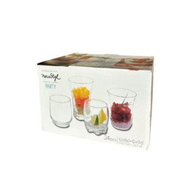 SET DE 24 VERRINES EN VERRE︱Lory