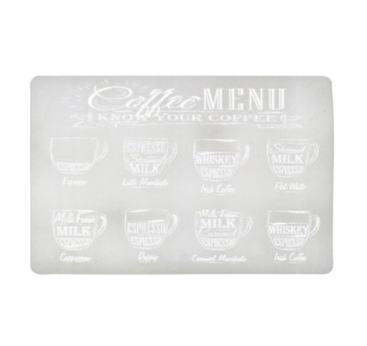 SET DE TABLE BLANC DECOR CAFE︱Lory