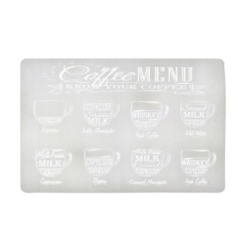 SET DE TABLE BLANC DECOR CAFE︱Lory