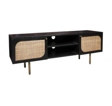 MEUBLE TV MANGUIER ET CANNAGE︱Lory