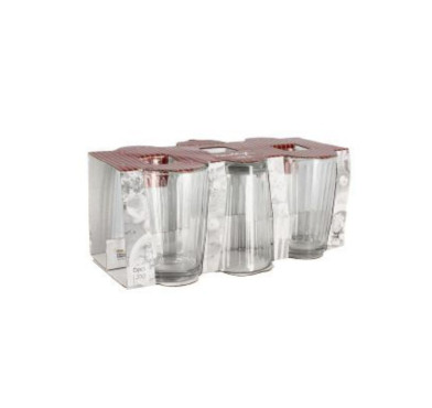 VERRE TRANSPARENT X6PIECES︱Lory