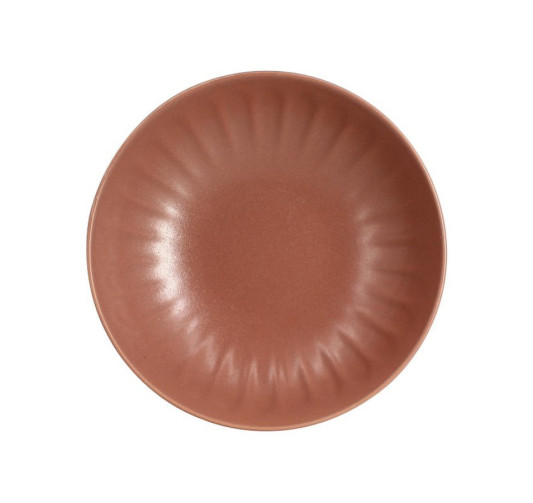 ASSIETTE CREUSE TERRACOTA︱Lory