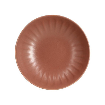 ASSIETTE CREUSE TERRACOTA︱Lory