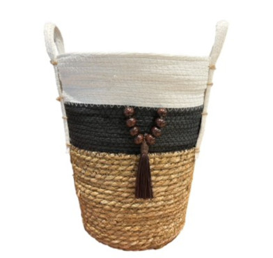 PANIER EN JONC GM︱Lory