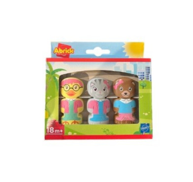 COFFRET 3 PERSONNAGES ABRICK︱Lory