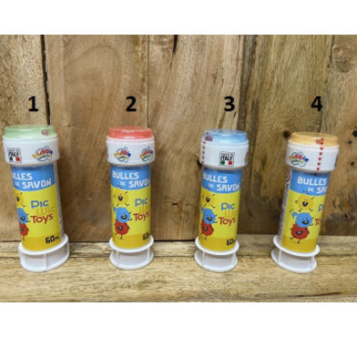 BULLES DE SAVON 60ML ASST︱Lory