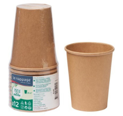 SET DE 12 GOBELETS EN CARTON︱Lory