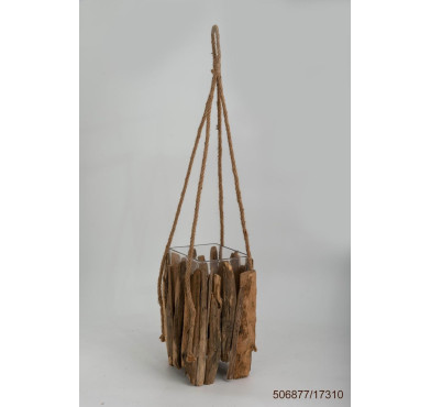 CACHE POT EN CORDE AVEC︱Lory