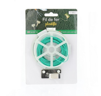 FIL DE FER PLASTIFIE VERT︱Lory