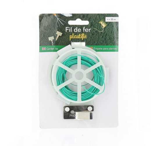 FIL DE FER PLASTIFIE VERT︱Lory