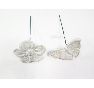 PIC DECO EN CIMENT PAPILLON/︱Lory