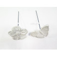 PIC DECO EN CIMENT PAPILLON/
