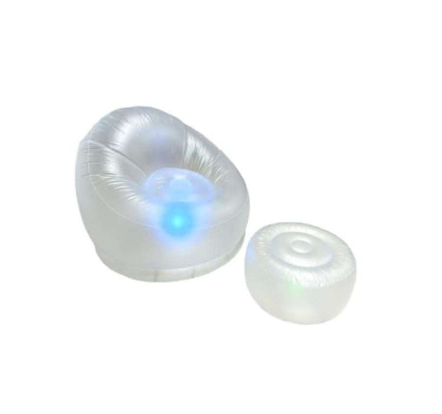 FAUTEUIL ET POUF GONFLABLES