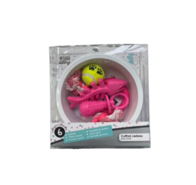 KIT CHIOT 6 JOUETS PUPPY ROSE︱Lory