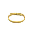 COLLIER LUXURY SIMILI CUIR OR