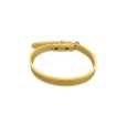 COLLIER LUXURY SIMILI CUIR OR