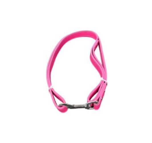 LAISSE EN SIMILI CUIR FUCHSIA︱Lory