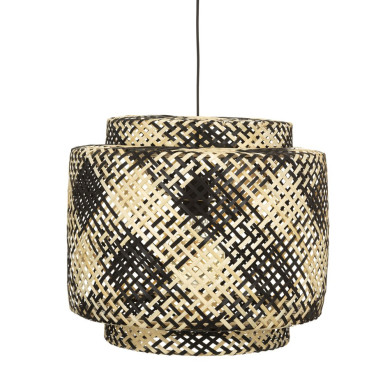 SUSPENSION BAMBOU NOIR︱Lory