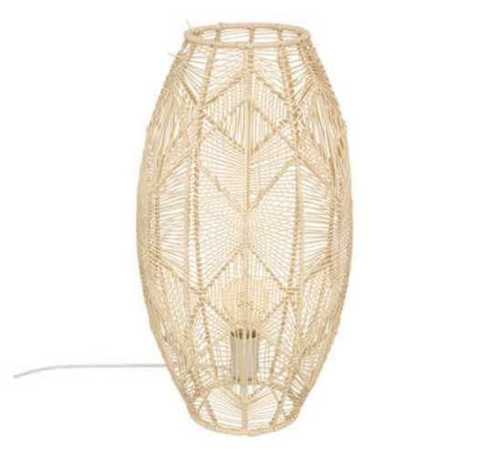LAMPE A POSER EN ROTIN NATUREL︱Lory