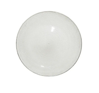ASSIETTE PLATE GRISE PALM︱Lory