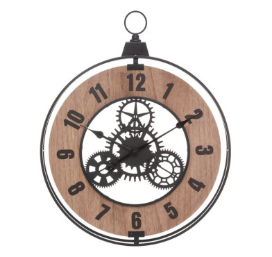 HORLOGE MECANIQUE JACK EN BOIS︱Lory