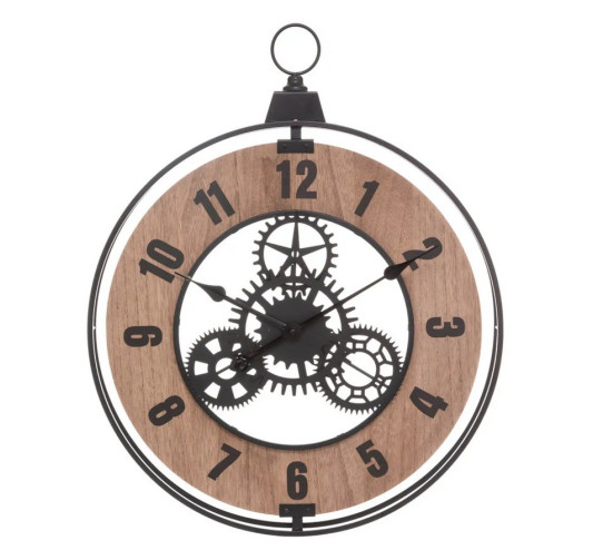 HORLOGE MECANIQUE JACK EN BOIS︱Lory