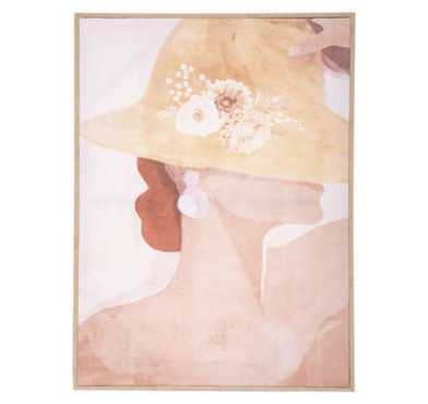 TOILE IMPRIME FEMME AVEC︱Lory