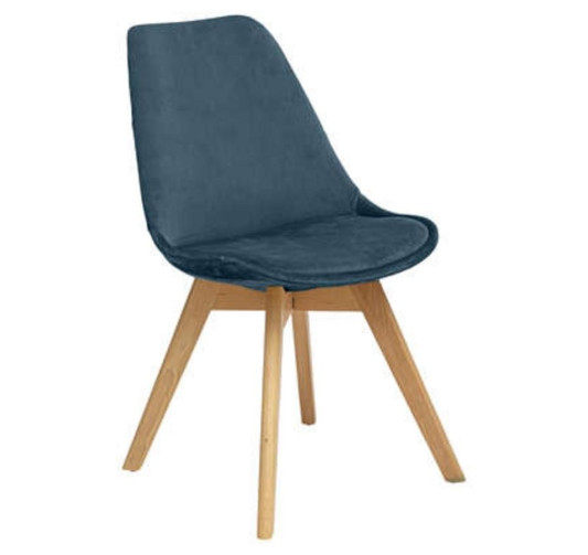 CHAISE VELOURS BAYA︱Lory