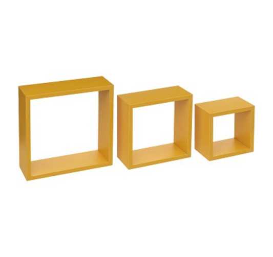 ETAGERE FIXY X3 COLORIS JAUNE︱Lory