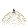 SUSPENSION EN METAL DORE