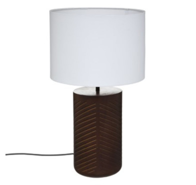 LAMPE DE CHEVET MARRON ET︱Lory
