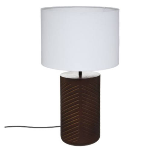LAMPE DE CHEVET MARRON ET︱Lory
