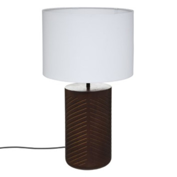 LAMPE DE CHEVET MARRON ET︱Lory