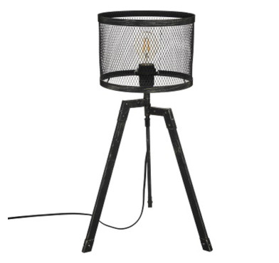 LAMPADAIRE TREPIED EN METAL︱Lory