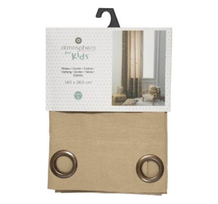 RIDEAU ATMOSPHERA EN COTON RIDEAU ATMOSPHERA EN COTON