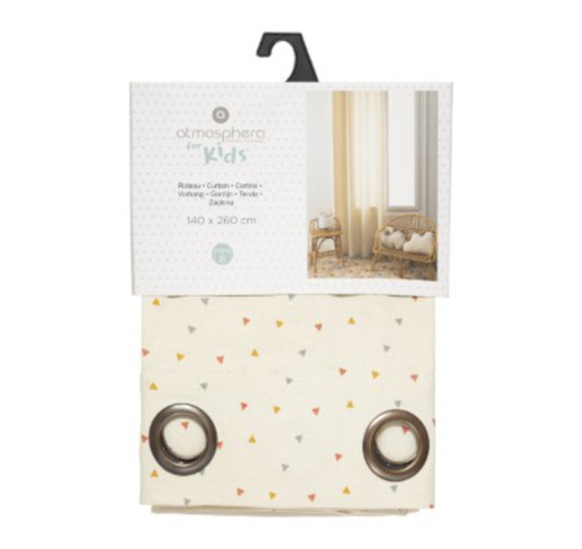 RIDEAU ATMOSPHERA EN COTON︱Lory