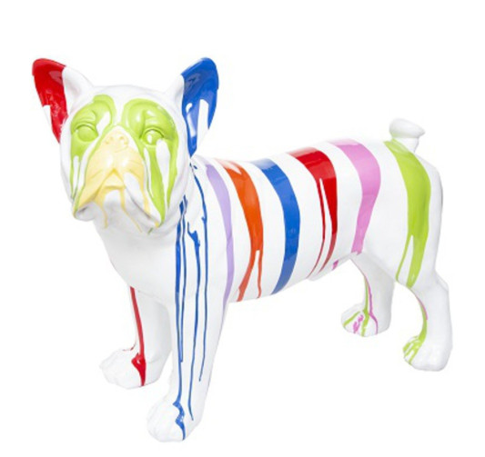 CHIEN RESINE COULURES COLOREES︱Lory