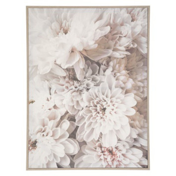 TOILE IMPRIME FLEUR ENCADRE︱Lory