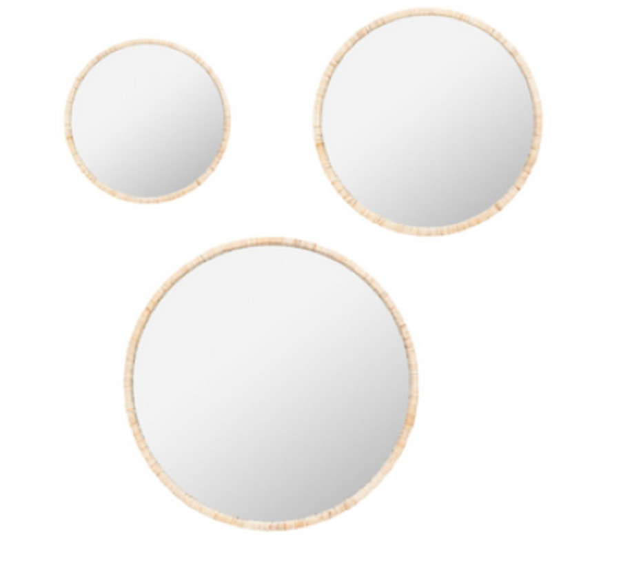ASSORTIMENT DE 3 MIROIRS JESSY