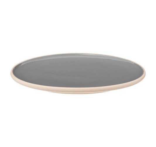 ASSIETTE PLATE ASMA GRIS︱Lory