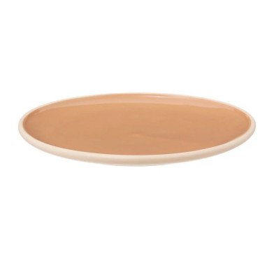 ASSIETTE PLATE ASMA TERRACOTTA︱Lory