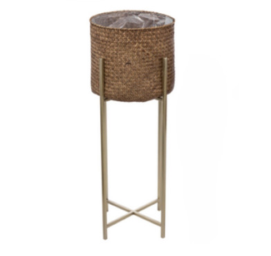 CACHE POT EN OSIER SUR PIED︱Lory