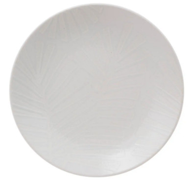 ASSIETTE A DESSERT BLANCHE︱Lory