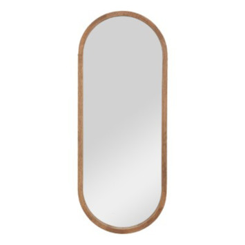 MIROIR OVALE GIANNI EN BOIS︱Lory